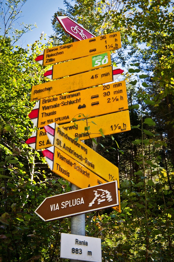 Wanderparadies - Viamala - Camping Rania - Zillis - Hinterrhein