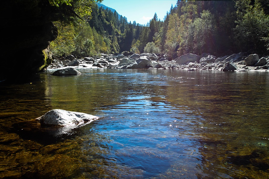 Fischen - Camping Rania - Zillis - Graubünden